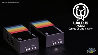 Video thumbnail for Walrus Audio Canvas DI Line Isolator - AmericanMusical.com by American Musical Supply