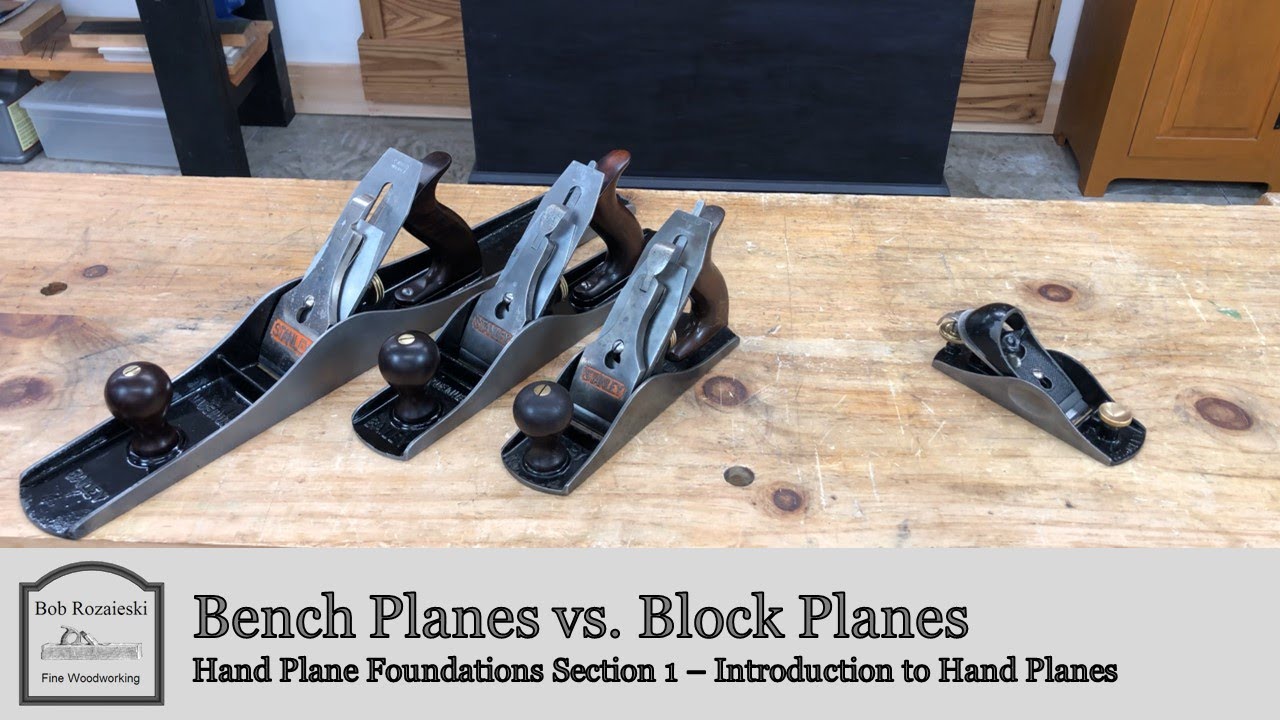 What is the difference between a bench plane and a smoothing plane