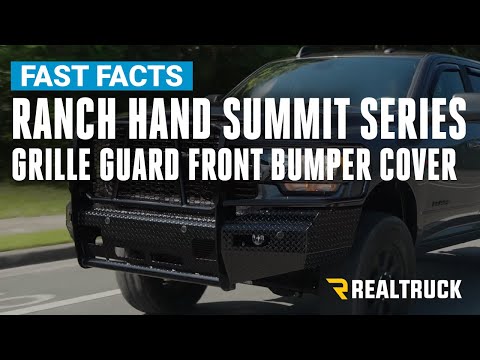 Ranch Hand Summit Series Grille Guard Front Bumper Fast Facts on a 2020 Ram 2500