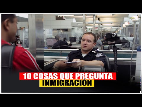 10 cosas que pregunta inmigración en el aeropuerto en Estados Unidos!! Toca Viajar