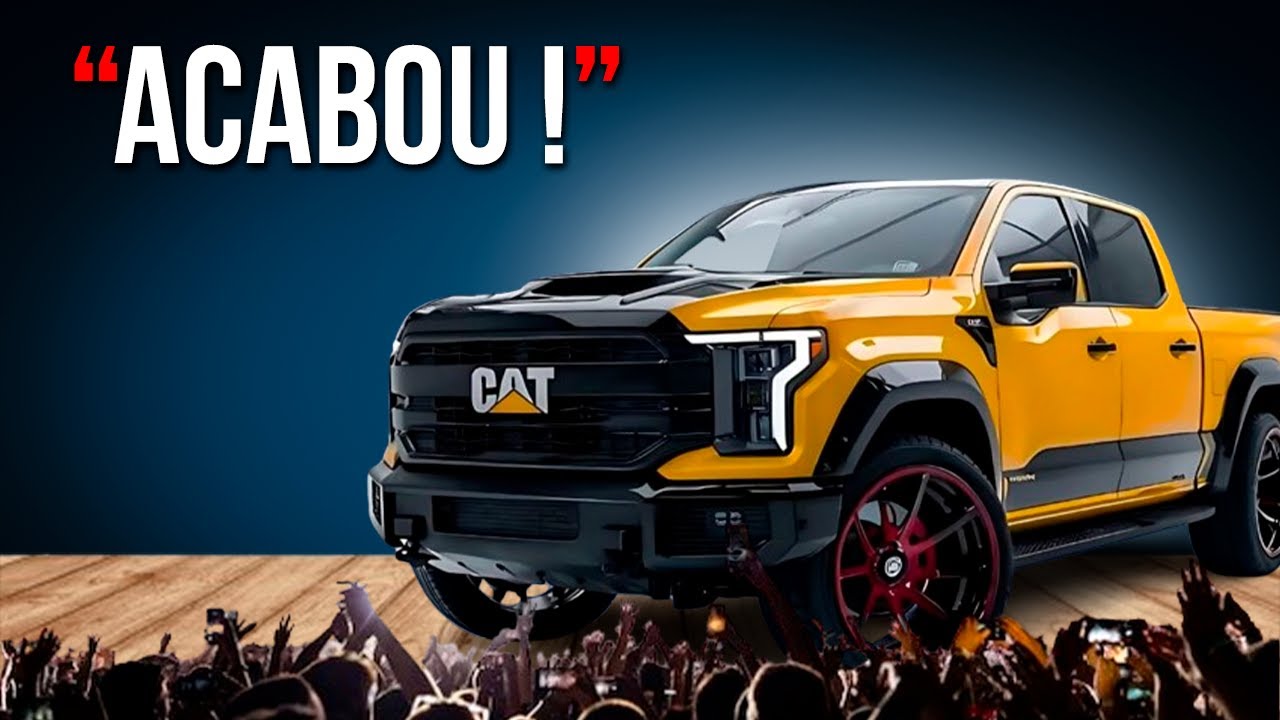 Nova Picape Caterpillar 2025 REVELADA! BARATA + PODEROSA