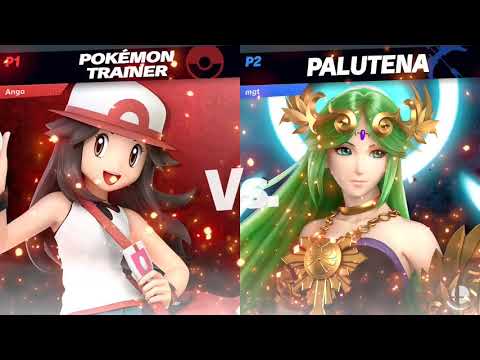 Angoweezie (Pokemon Trainer) vs MGToussaint (Palutena) - Local of Lafayette 22 (Winners Semi-Finals)