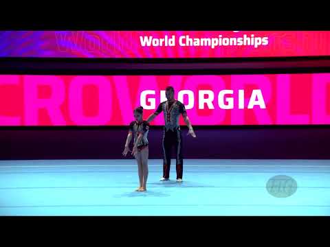 Georgia (GEO) - 2022 Acrobatic Worlds, Baku (AZE) - Dynamic Qualification  Mixed Pair