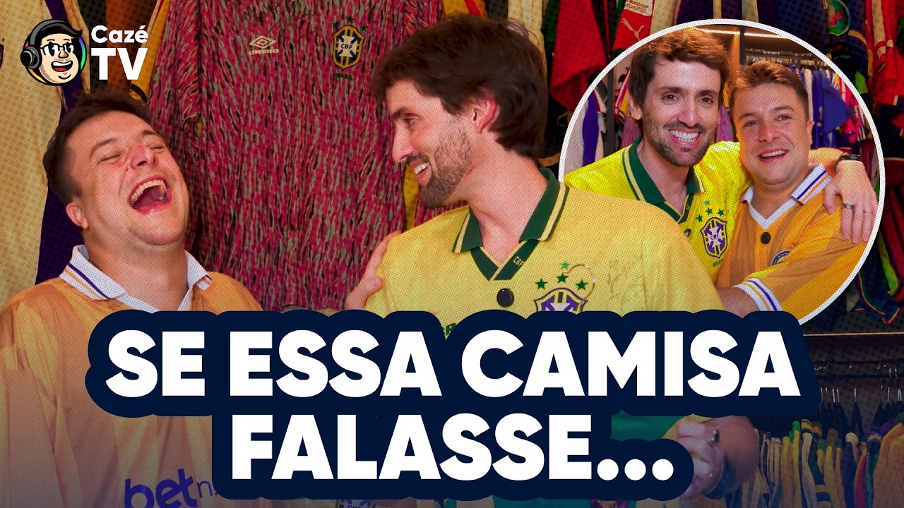 CADA CAMISA CARREGA UMA HISTÓRIA! IGOR RODRIGUES CONHECE UMA COLEÇÃO COM 2.763 CAMISAS DE FUTEBOL