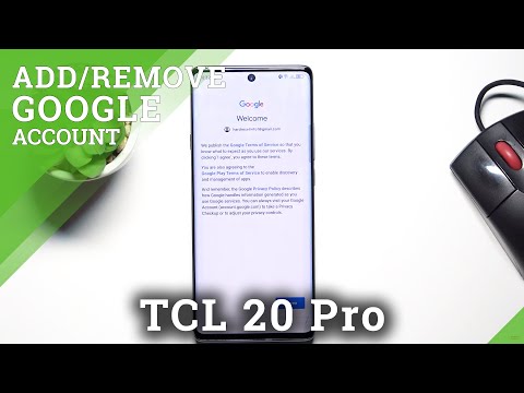 How to Create Google Account in TCL 20 Pro – Add / Remove Google Account