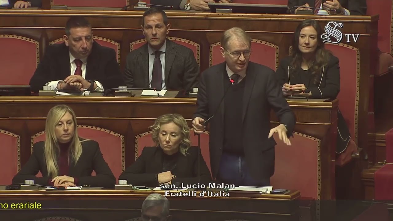 MALAN: “LA CORTE DEI CONTI DEVE AIUTARE, NON PARALIZZARE, NON SI DEVE AVERE PAURA DI UNA FIRMA"