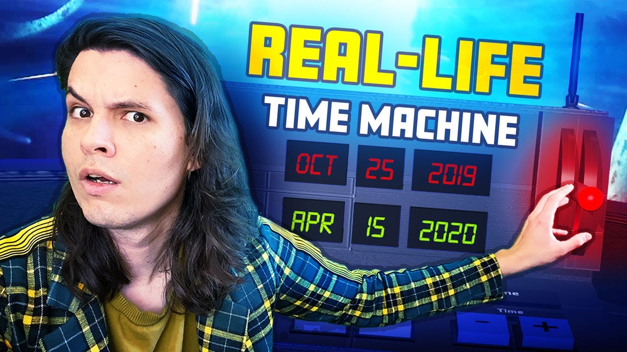 I Built a REAL-LIFE Time Machine! 🕒⚡