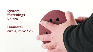 Cordless orbital sander COS 1218-1 E WORTEX