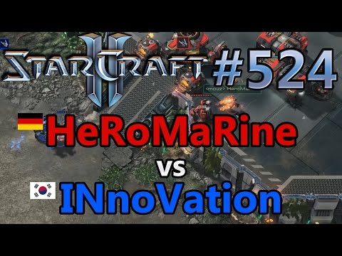 HeRoMaRine (T) vs INnoVation (T) | NationWars IV | GER vs South-KR | Starcraft 2: Replay-Cast #524