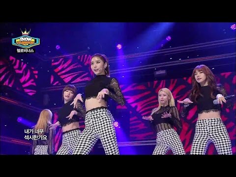 【TVPP】Hello Venus - Sticky Sticky, 헬로비너스 - 끈적끈적 @ Show Champion Live