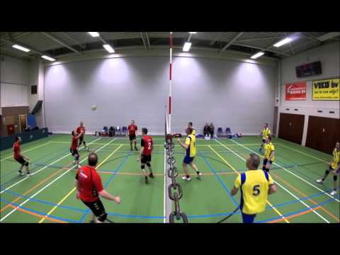 Volleybal prota urk - espel creil punten tegen