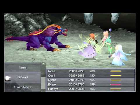 Final Fantasy IV - Steam - Part 16 - Lair Of The Father (Bahamut)