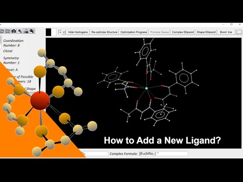 Complex Build: How to Add a New Ligand