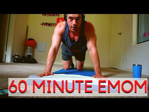 1 Hour PUSH-UP EMOM | Tried David GOGGINS 1000 Rep CHALLENGE