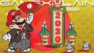 Nintendo Celebrates 2020 with New Artwork! (Mario, Splatoon, & Smash Ultimate)