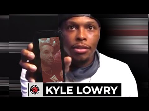 DRAKE Calls Kyle Lowry in Final Raptors Interview