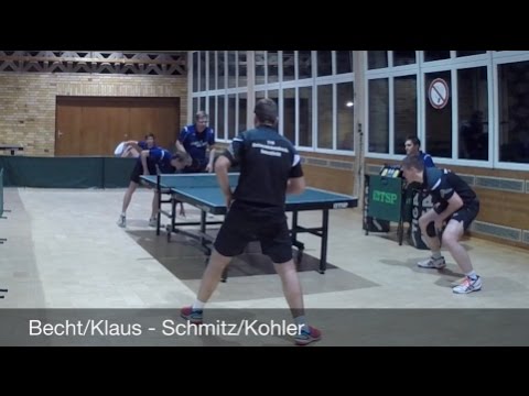 TTG Herren I - TTC Tuttlingen II: Doppel Becht/Klaus - Schmitz/Kohler