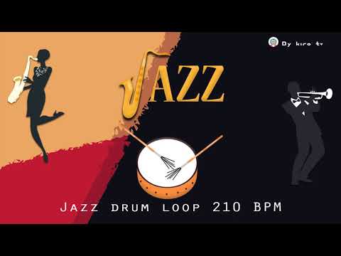 Jazz drums loop - 210 BPM