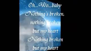 Céline Dion - Nothing Broken But My Heart (Official Lyric Video)