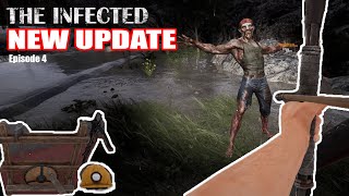 The Infected | VAMBIE GOT ME - looting hardhat, crossbow, bow & quiver | Episode 4