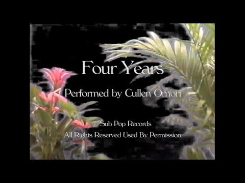 Cullen Omori - Four Years [LYRIC VIDEO]