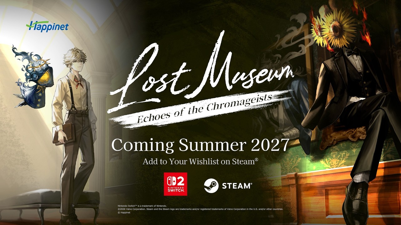 Video de YouTube: Lost Museum: Echoes of the Chromageists llegará en 2027 a Switch 2 y PC