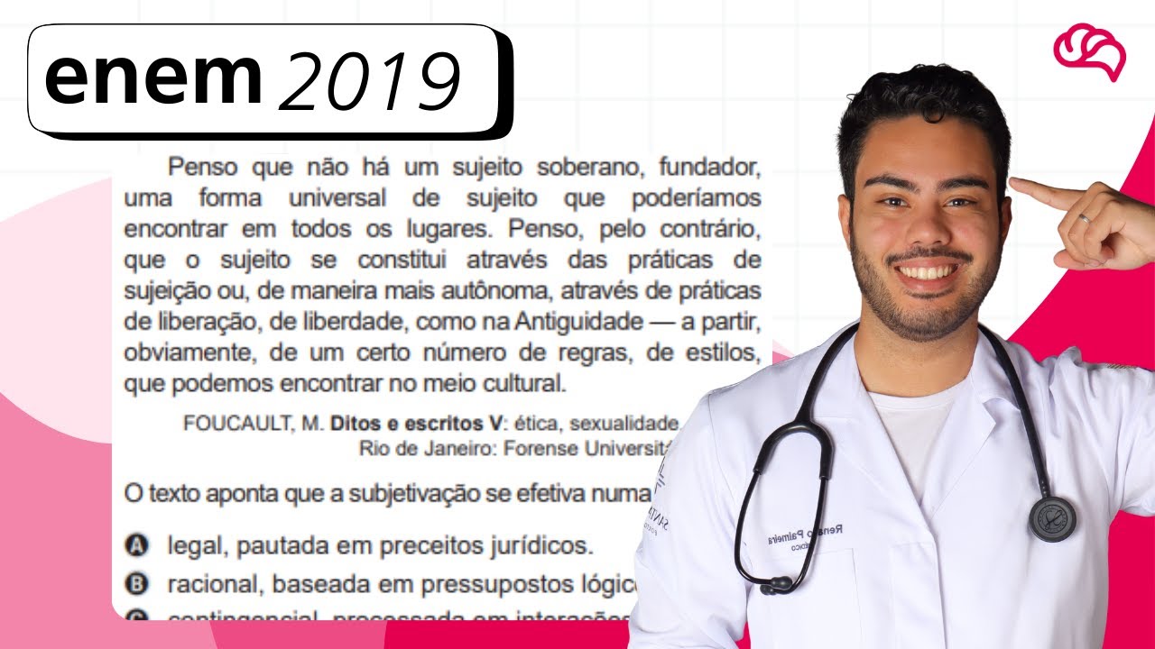 Resolução em Vídeo — Questão 74 ENEM 2019