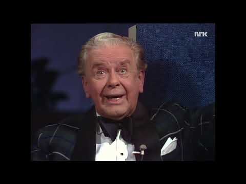 Per Aabel fremfører "Det er ganske visst!" (H C Andersen)
