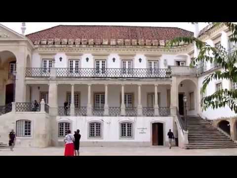 Coimbra University courtyard, Coimbra Portugal - LVBO Travel Videos