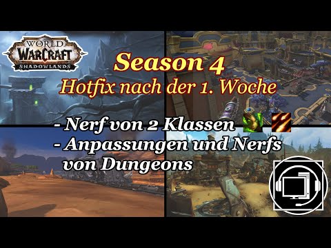 Season 4 - Hotfixes nach der 1. Woche - WoW Shadowlands