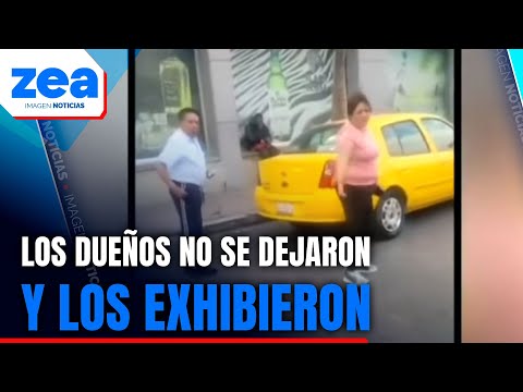 Familia intenta irse sin pagar de restaurante, pero los dueños los exhiben | Noticias Francisco Zea