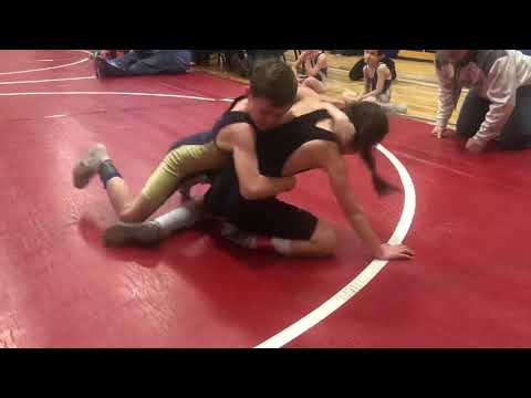 02/22/2020 Kylar 1st Match at Superior 3rd grade 65lbs