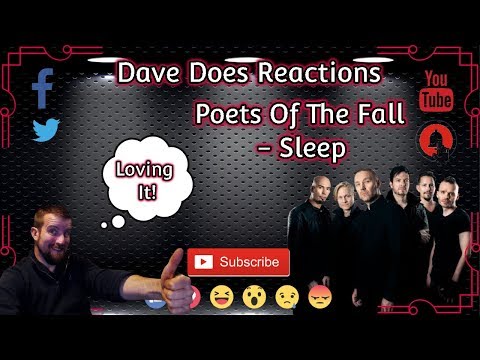 Poets Of The Fall - Sleep - Dave Does Reactions