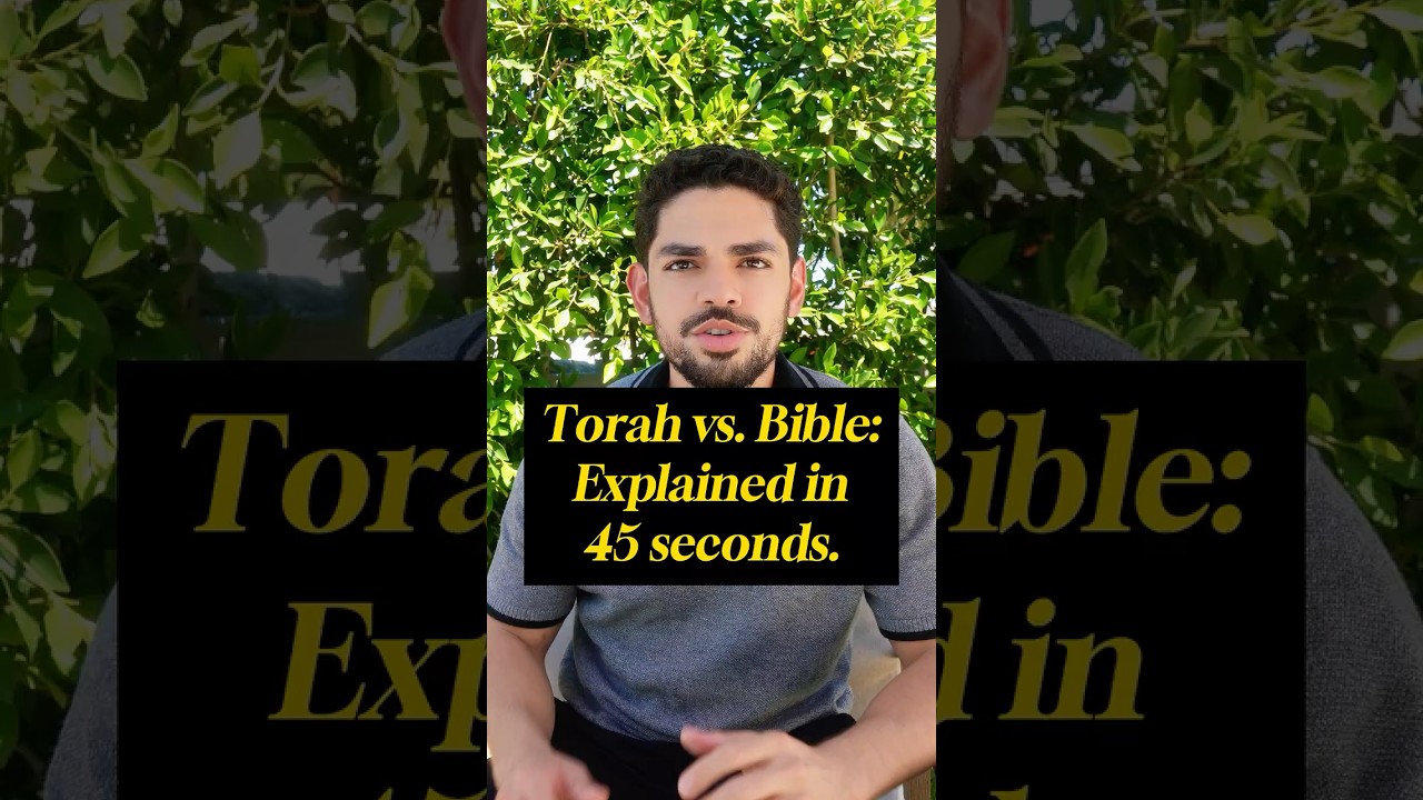 Torah vs. Bible: The Simple Difference