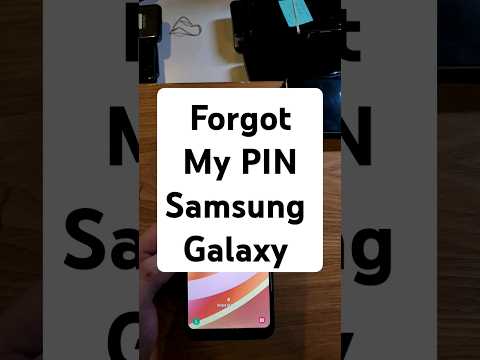 I Forgot my Pin Pattern or Password on my Samsung Phone