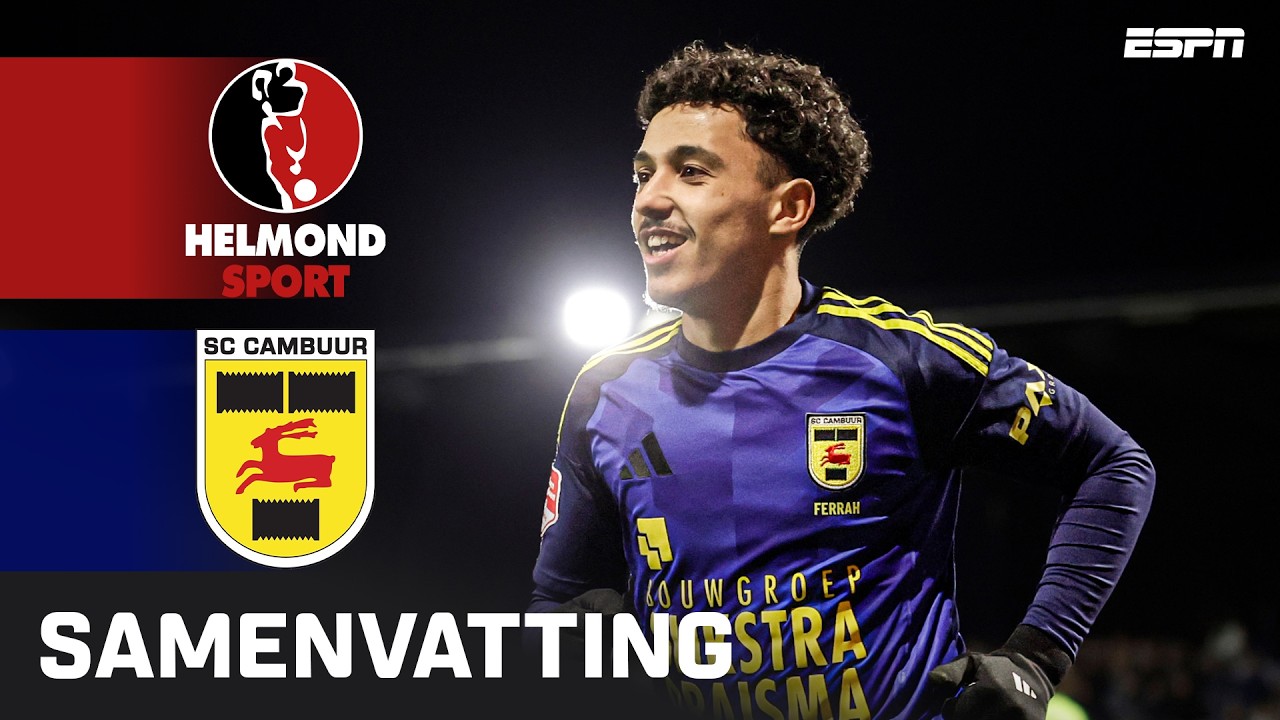 Helmond Sport vs SC Cambuur Highlights