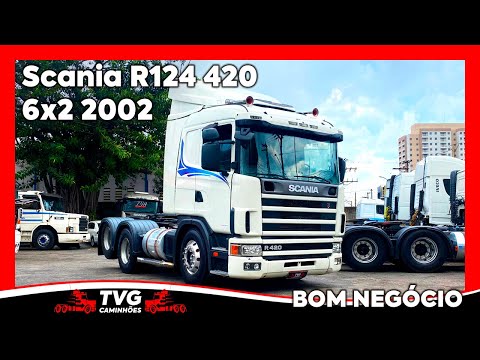 Scania R124 420 6x2 2002 - BOM NEGÓCIO