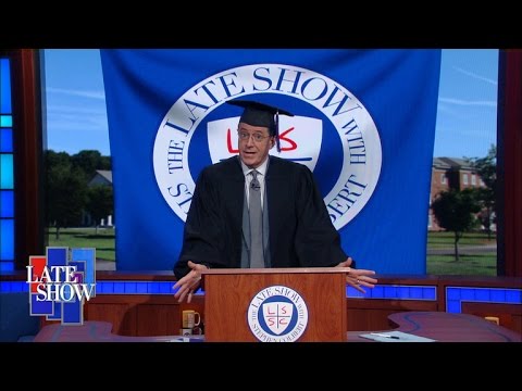 The Late Show's 2016 Commencement Speech