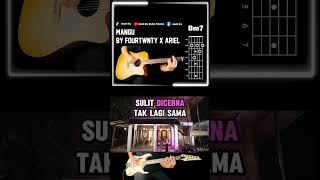 Download lagu Mangu - Fourtwnty X Ariel ( Guitar Chord Karaoke ) mp3