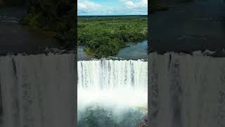 Drone Waterfall footage