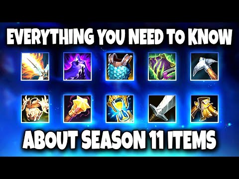 Short Tutorial about everything you need to know for Season 11 New Item Changes 🔥 LoL Preseason s11