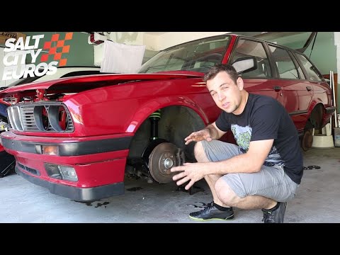 Fortune Auto Coilover Installation - E30 Touring