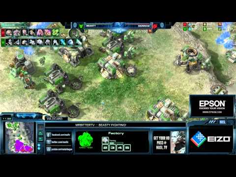 BeastyQT vs MorroW Game 1 - WildCards Day 1 NASL Season 3
