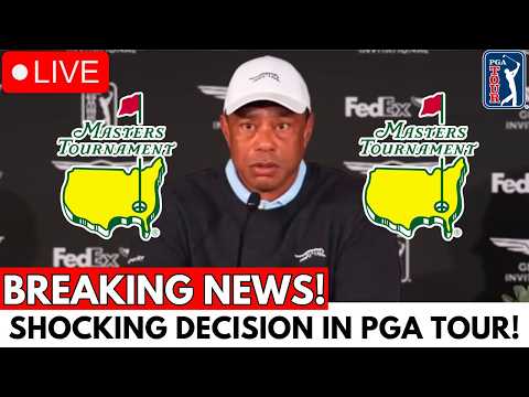 🚨 OMG! URGENT! TIGER WOODS JUST ANNOUNCED UNEXPECTED CHANGE FOR THE MASTERS! FANS ARE SHOCKED!