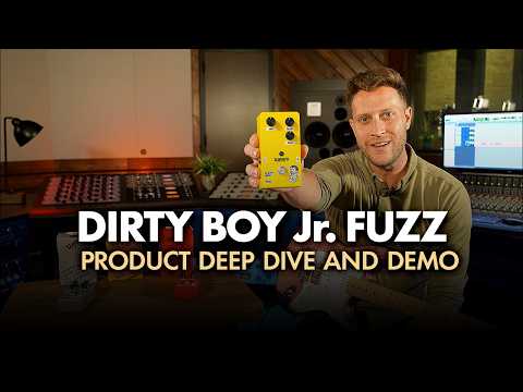 Dirty Boy Jr. Fuzz Product Deep Dive & Demo | Warm Audio x Dirty Boy Pedals Collaboration