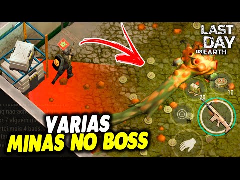 INCRÍVEL VARIAS MINAS NO BOSS DO SETOR A1 LABORATÓRIO - Last Day On Earth