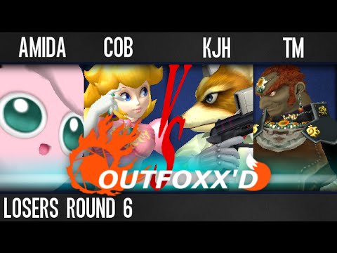 Outfoxx'd (Melee) - Amida + Cob VS KJH + TM - Losers Round 6