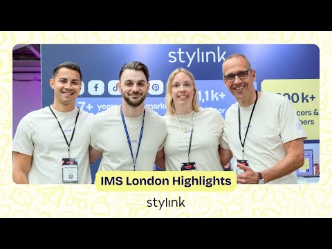Unveiling Exclusive Highlights from IMS London! 🌟🎥 #IMSRecap #stylink