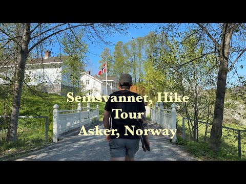 Hiking Tour around Semsvannet lake (Asker, Norway)