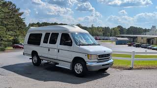 2001 Ford E-350 Mark III Conversion Van Walk Around and Drive By